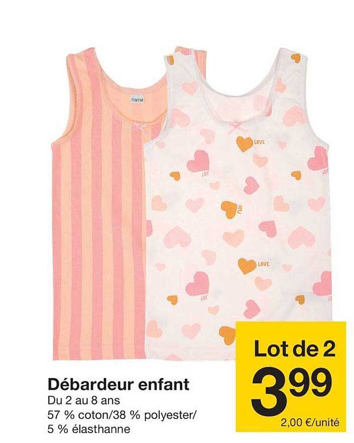 Débardeur enfant