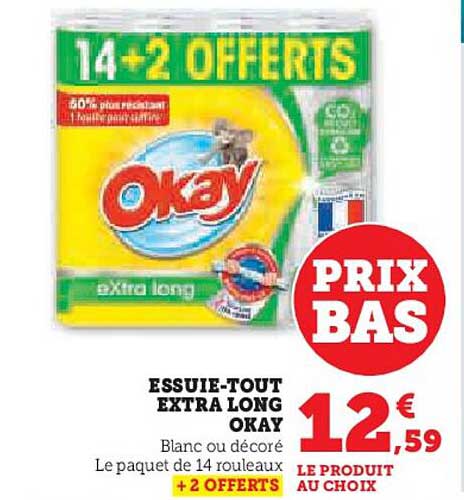 ESSUIE-TOUT EXTRA LONG OKAY 14+2 OFFERTS