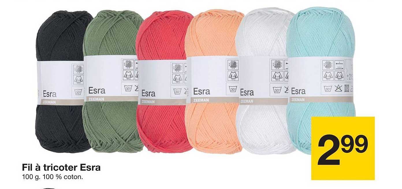 Fil à tricoter Esra