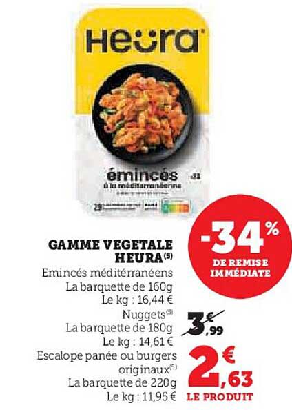 GAMME VÉGÉTALE HEURA