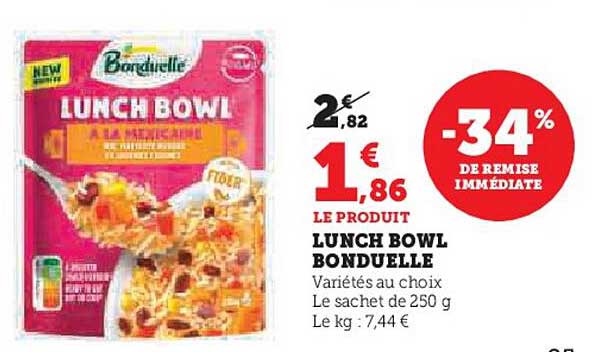 LUNCH BOWL BONDUELLE