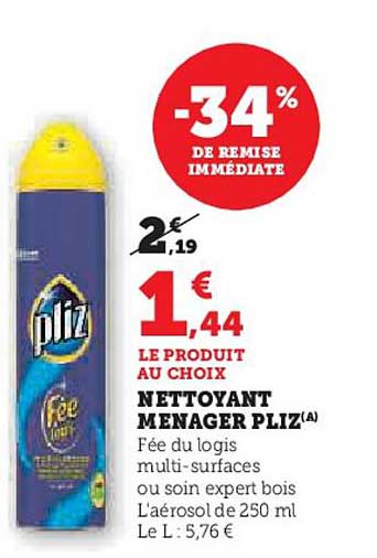 NETTOYANT MENAGER PLIZ(A)