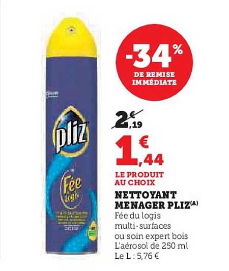 NETTOYANT MENAGER PLIZ(A)