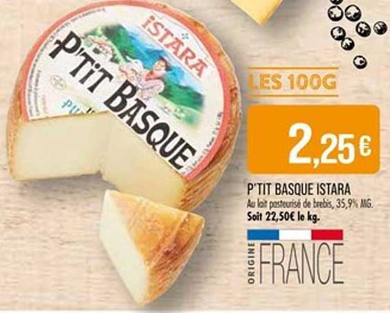 P'TIT BASQUE ISTARA