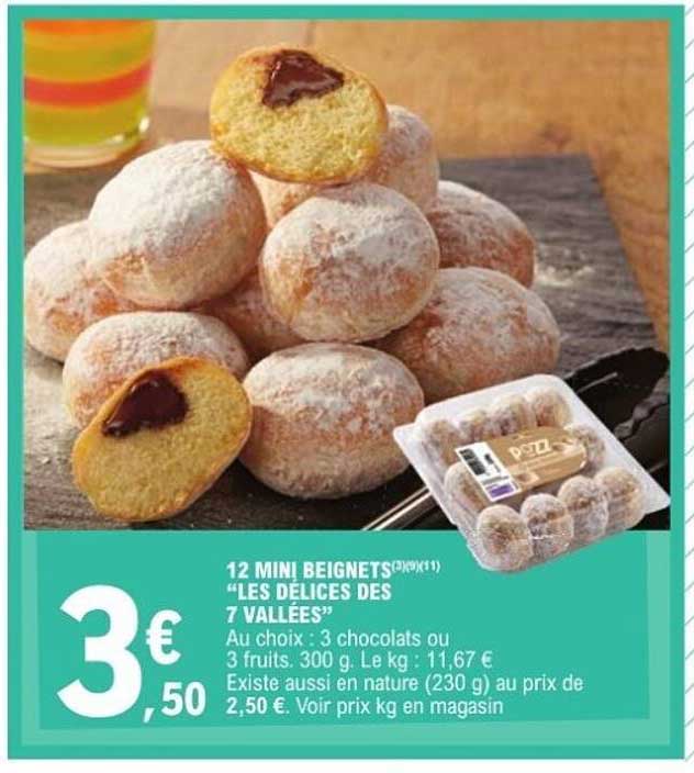 12 MINI BEIGNETS "LES DELICES DES 7 VALLEES"