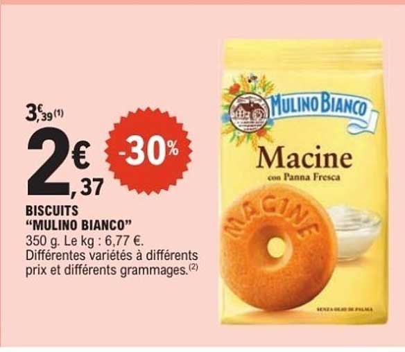 BISCUITS "MULINO BIANCO"