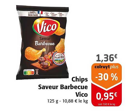 Chips Saveur Barbecue Vico