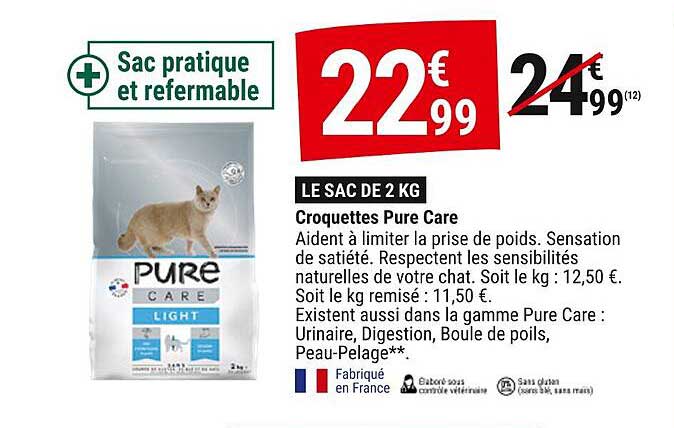 Croquettes Pure Care