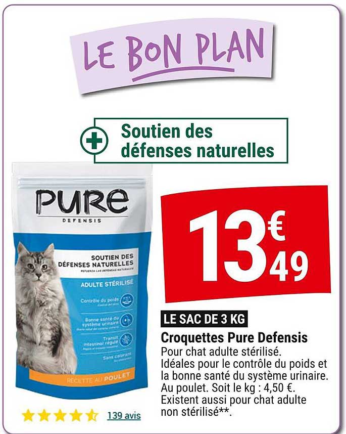 Croquettes Pure Defensis