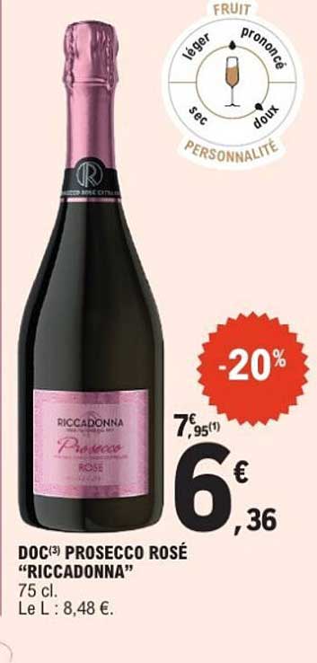 DOC(3) PROSECCO ROSÉ "RICCADONNA"