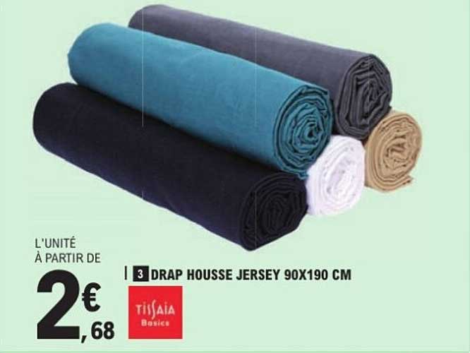 DRAP HOUSSE JERSEY 90X190 CM