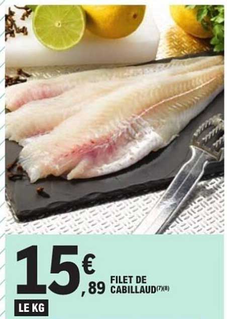FILET DE CABILLAUD
