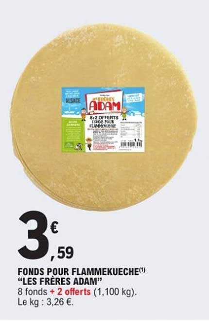 FONDS POUR FLAMMEKEUCHE "LES FRÈRES ADAM"