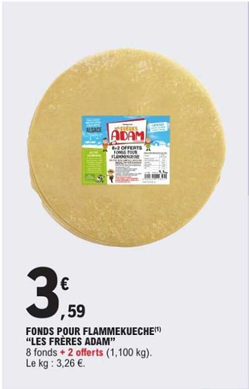 FONDS POUR FLAMMEKEUCHE “LES FRÈRES ADAM”