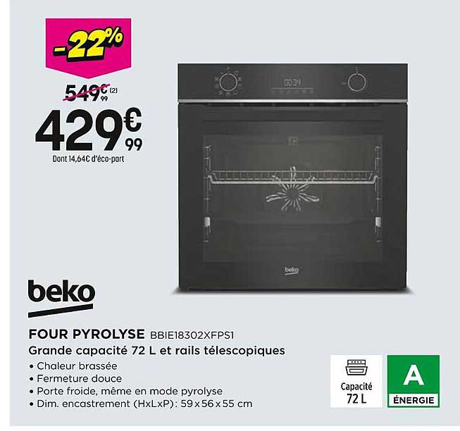 FOUR PYROLYSE BBIE18302XFPS1