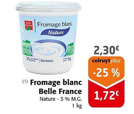 Fromage blanc Belle France