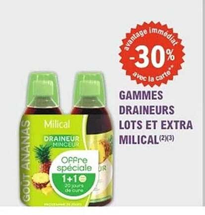 GAMMES DRAINERS LOTS ET EXTRA MILICAL
