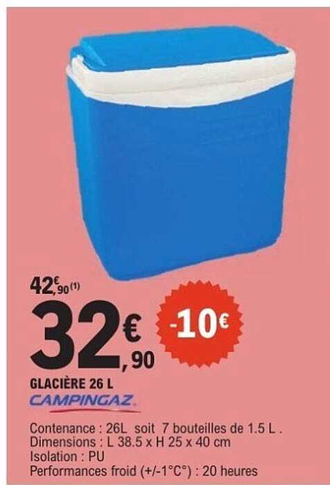 GLACIÈRE 26 L CAMPINGAZ