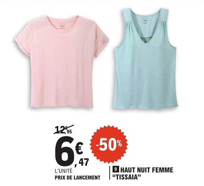 HAUT NUIT FEMME "TISSAIA"