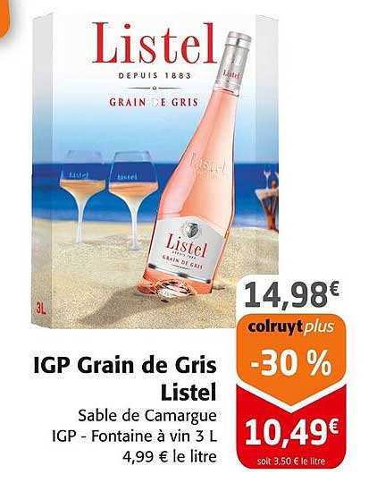 IGP Grain de Gris Listel