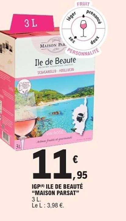 IGP(4) ÎLE DE BEAUTÉ "MAISON PARSAT"
