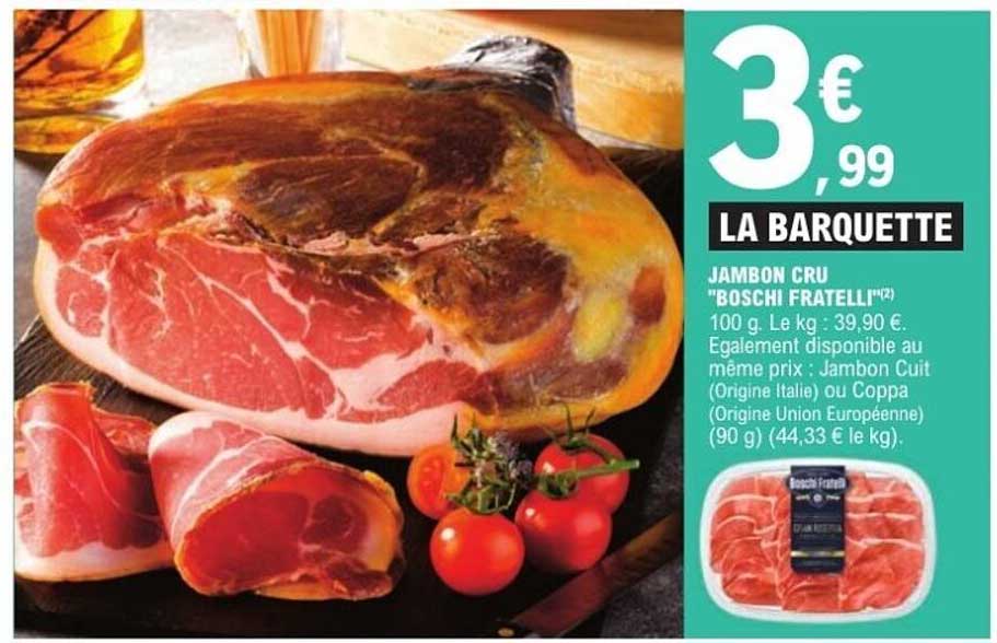 JAMBON CRU "BOSCHI FRATELLI"