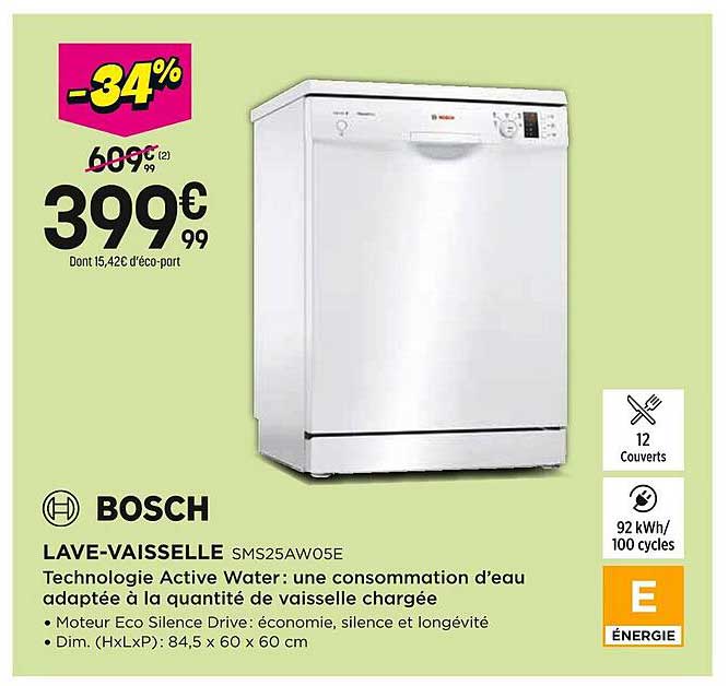 LAVE-VAISSELLE SMS25AW05E