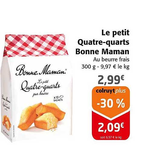 Le petit Quatre-quarts Bonne Maman