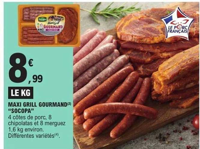 MAXI GRILL GOURMAND "SOCOPA"