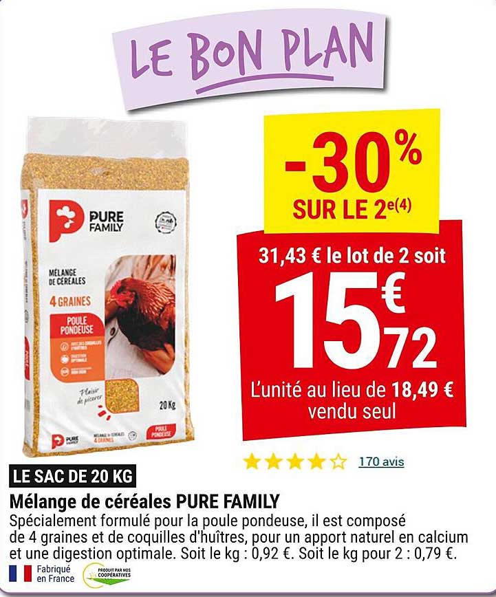 Mélange de céréales PURE FAMILY