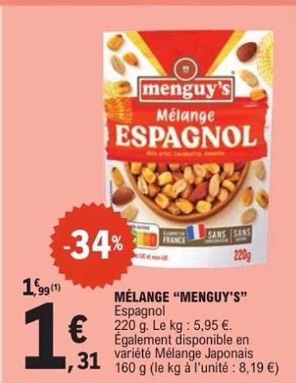 MÉLANGE “MENGUY'S” Espagnol