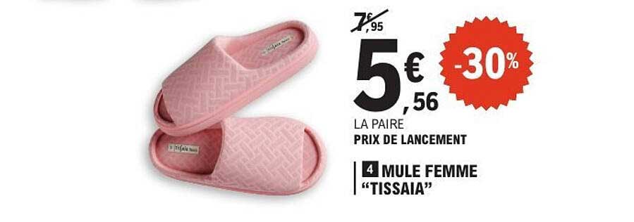 MULE FEMME "TISSAIA"