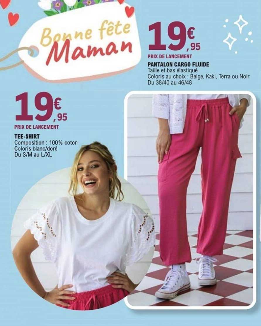 PANTALON CARGO FLUIDE - PRIX DE LANCEMENT