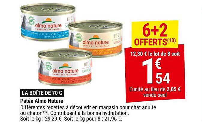 Pâtée Almo Nature