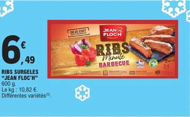 RIBS SURGELES "JEAN FLOC'H"