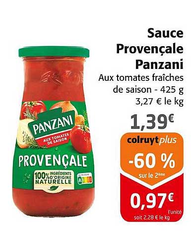 Sauce Provençale Panzani