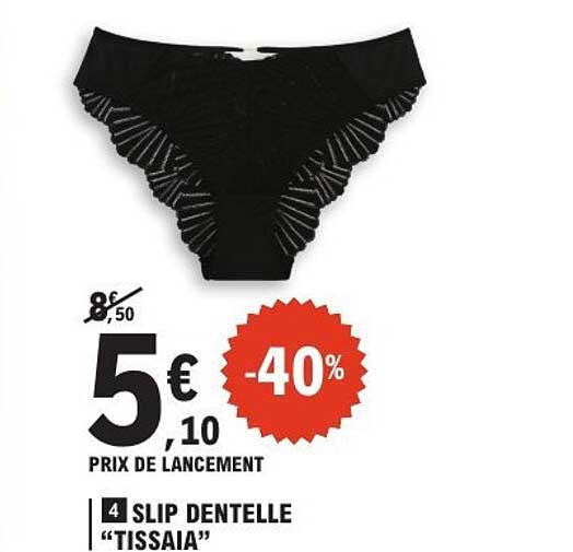SLIP DENTELLE "TISSAIA"