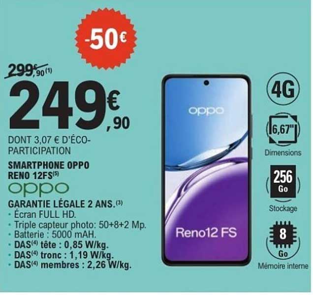 SMARTPHONE OPPO RENO 12 FS