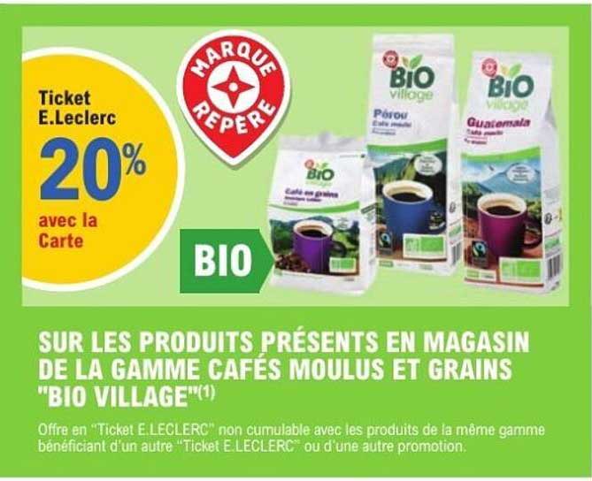 Ticket E.Leclerc 20% avec la Carte