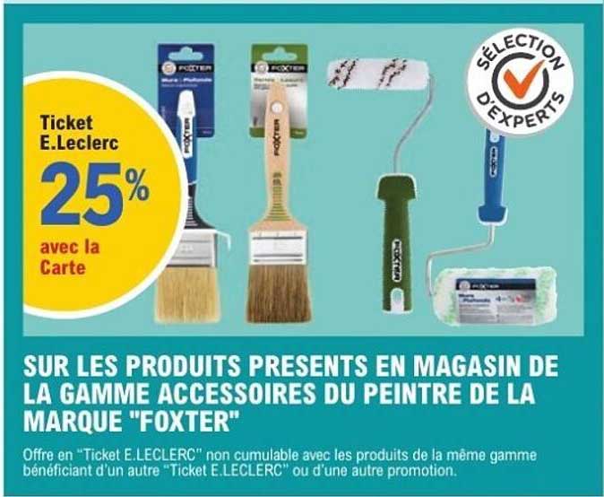 Ticket E.Leclerc 25% avec la Carte