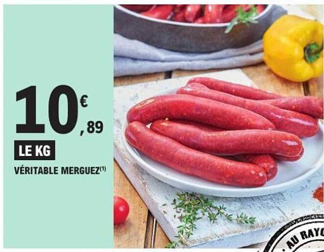VÉRITABLE MERGUEZ