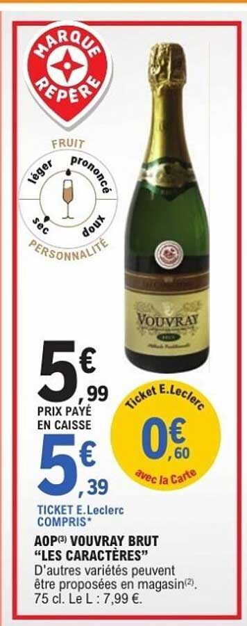 Vouvray Brut "Les Caractères"