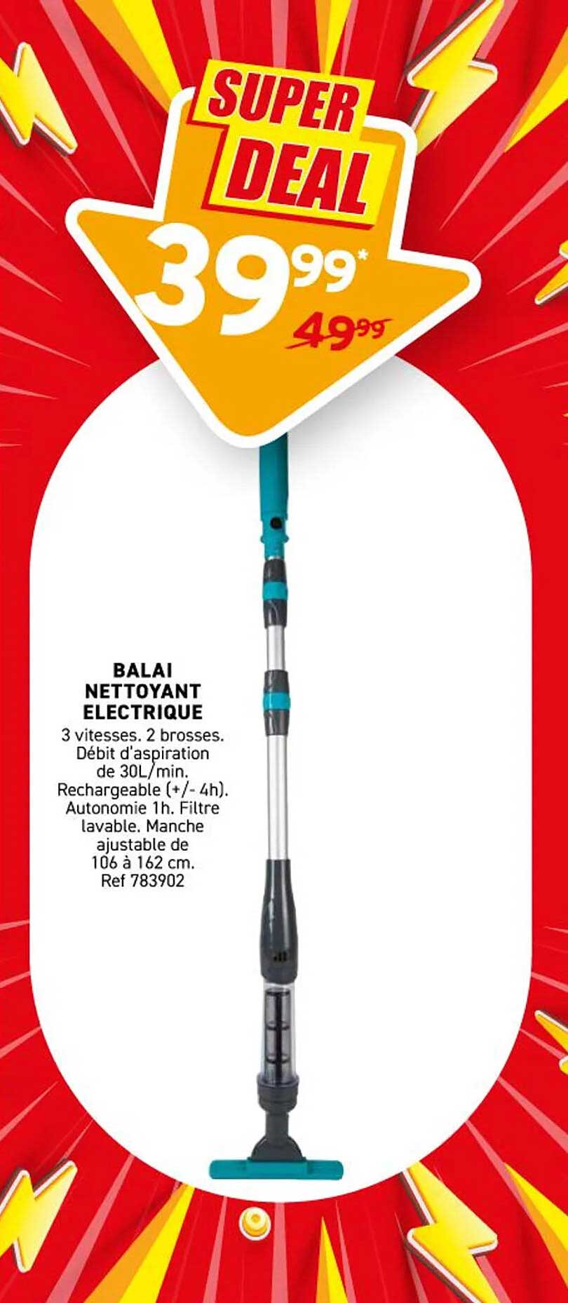 BALAI NETTOYANT ELECTRIQUE