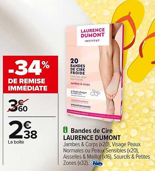 Bandes de Cire LAURENCE DUMONT