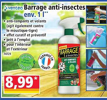 Barrage anti-insectes env. 1l