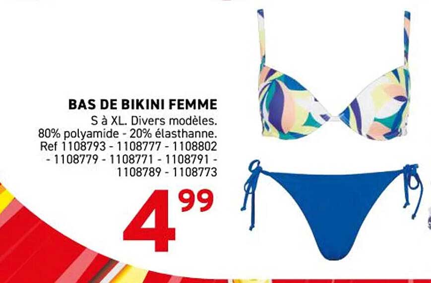 BAS DE BIKINI FEMME