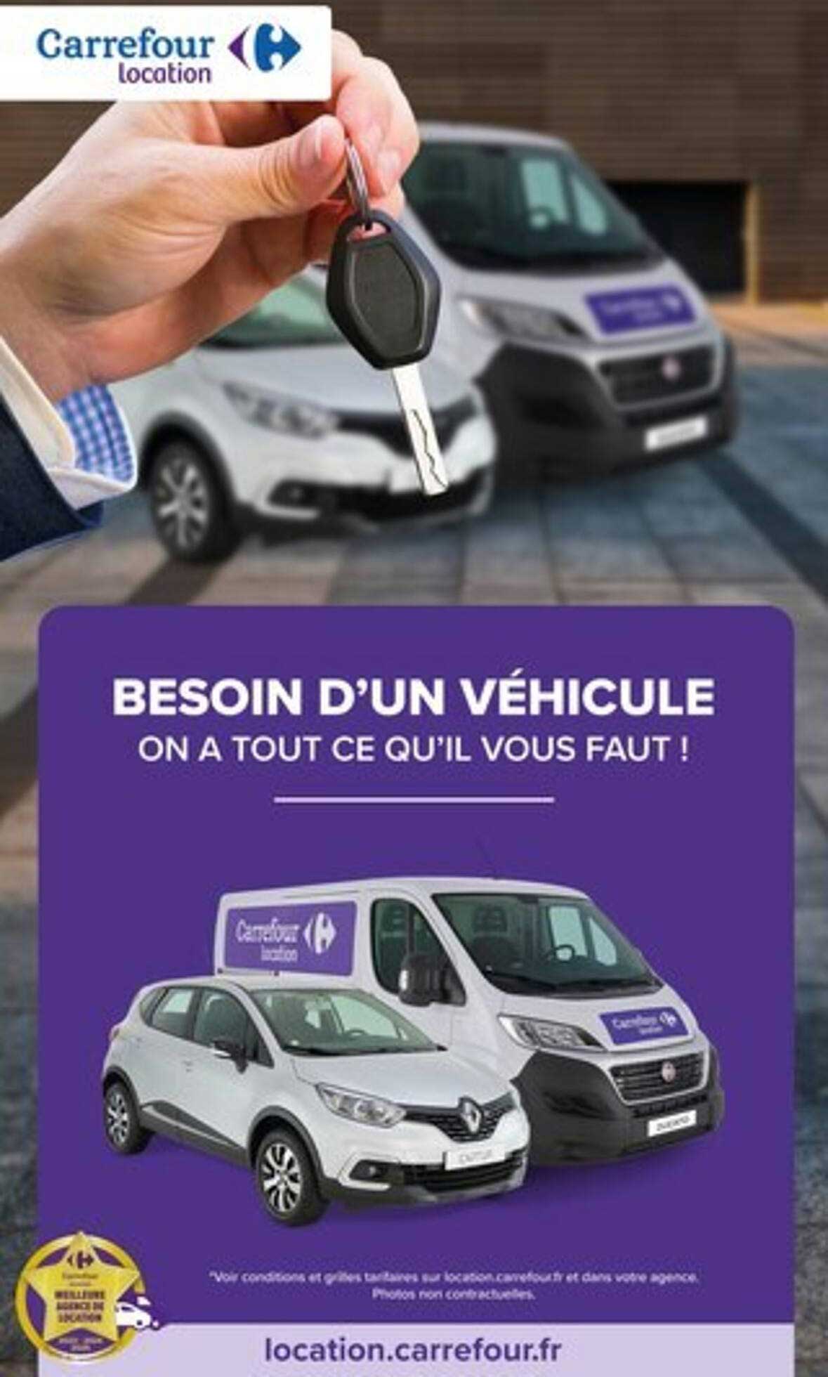 BESOIN D’UN VÉHICULE ON A TOUT CE QU’IL VOUS FAUT !