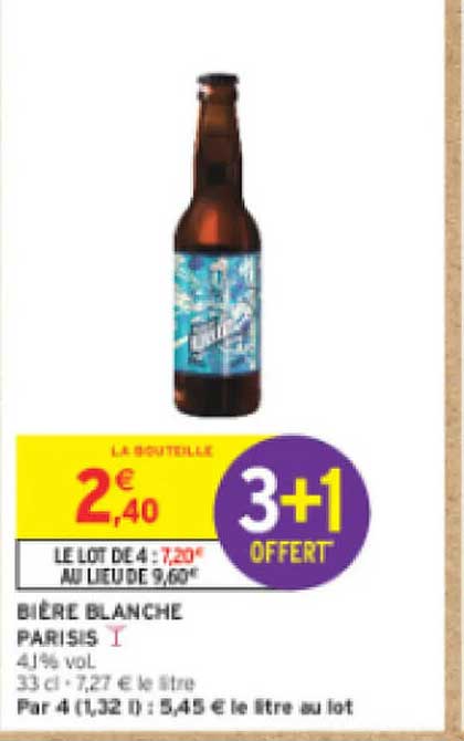 Bière Blanche Parisis