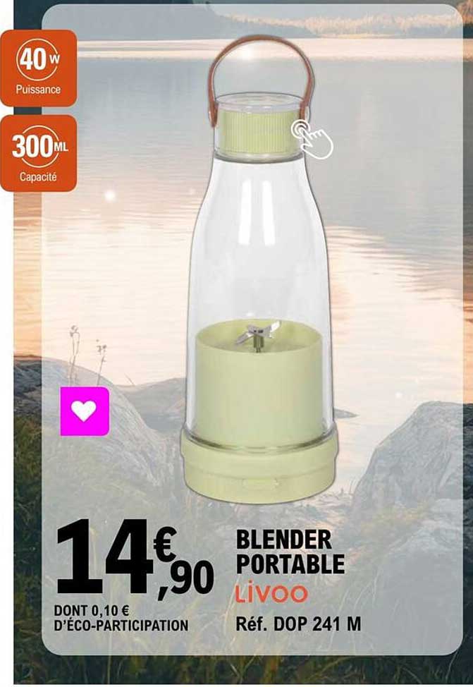 BLENDER PORTABLE Livoo