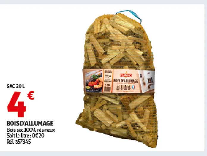 BOIS D'ALLUMAGE